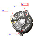 Alternador Volvo Penta 2003 y 2003 Turbo-8