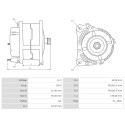 Alternador Citroën C2 1.4-1