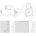 Motor de arranque Citroën C4 2.0-1