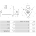 Motor de arranque Audi A3 1.9-1