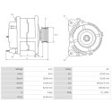 Alternador Iveco 100 E 21-1