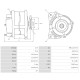 Alternador Ford ESCORT II (ATH)-5