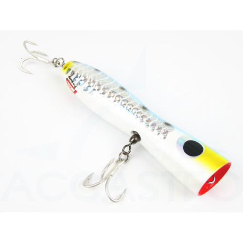 Popper para pesca de altura 120G Azul y Amarillo